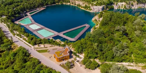 Nové polské Maledivy – lom Zakrzówek koupaliště v Krakově